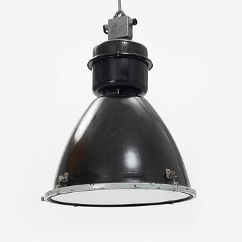 Ceiling lamp/industrial lamp, Czechoslovakia, second half of the 20th century.