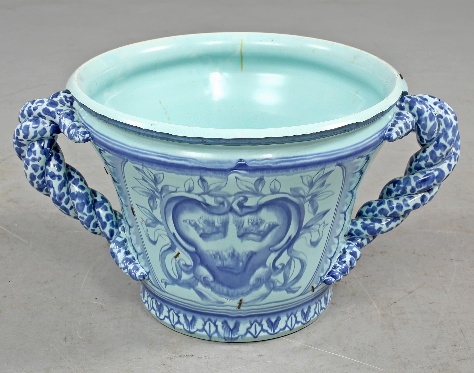 YTTERFODER, flintgods, Gustafsberg, 1897.