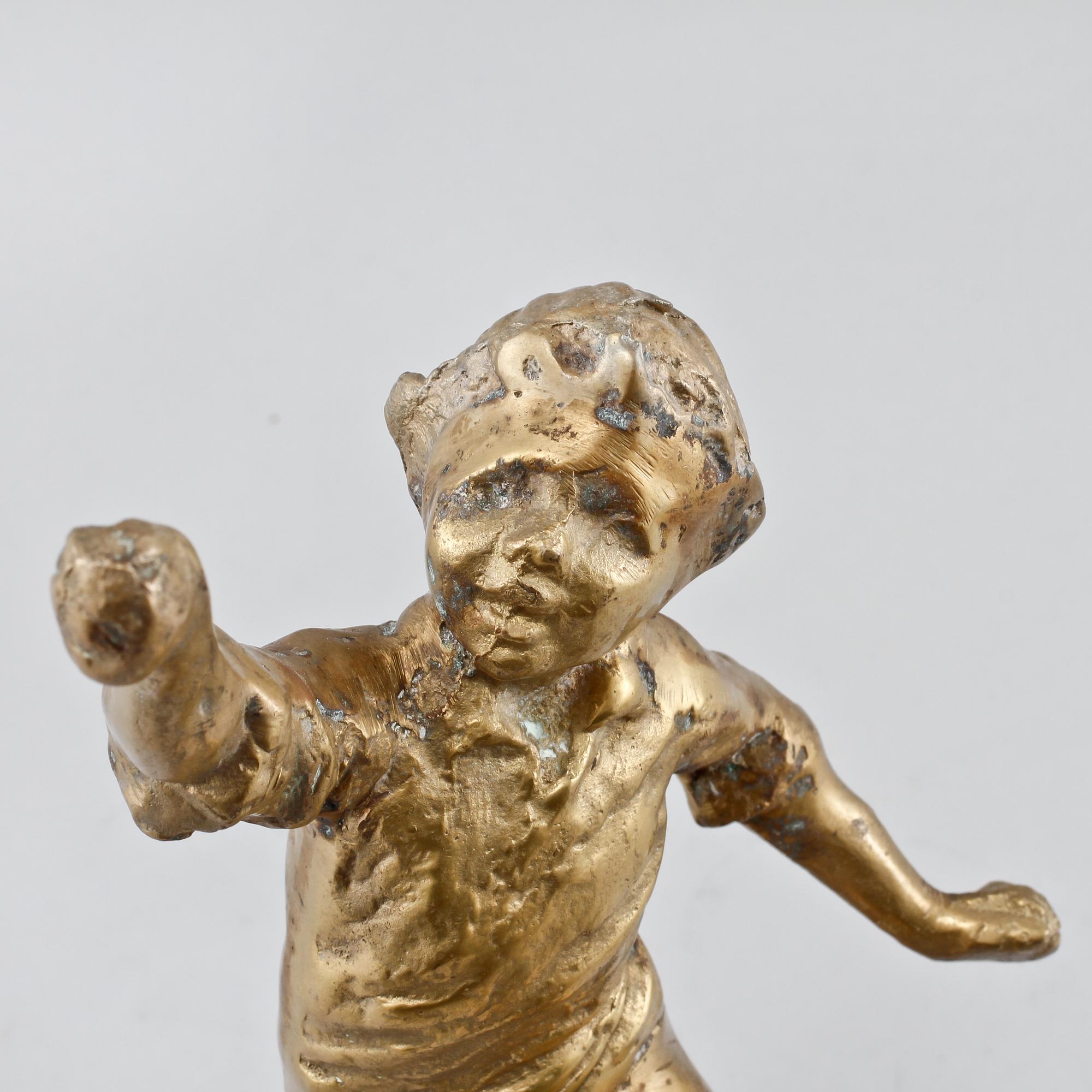 SKULPTUR, mässing, 1900-talets andra hälft.