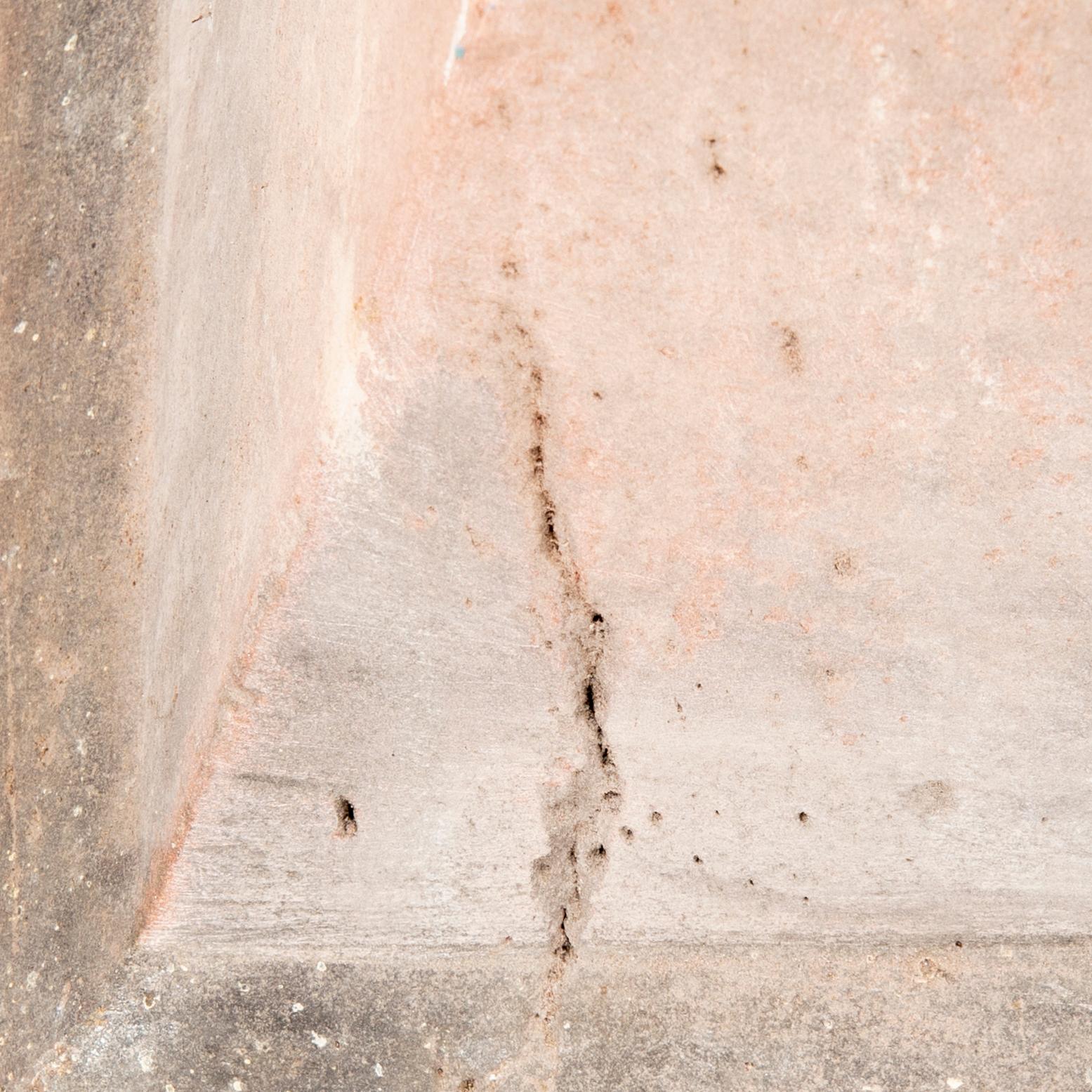 A pair 19/20.th century sandstone gate post tops.