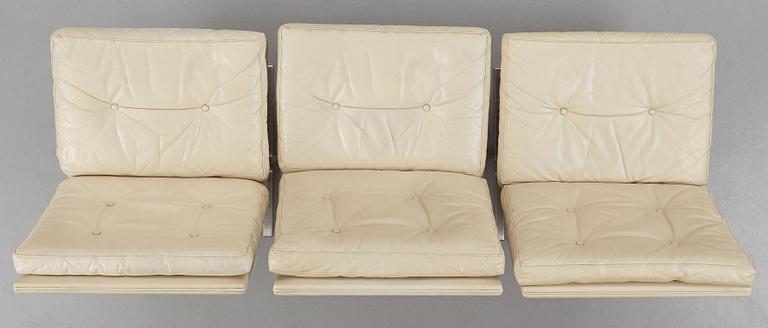 Poul Nørreklit, a set of 3 easy chairs / modular sofa, Selectform, Denmark 1960's.