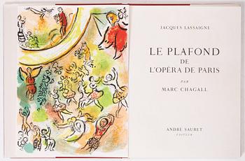Marc Chagall, Books, 2 pcs, "Chagall - Lithographe III" and "Chagall - The Ceiling of the Opera".