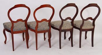 STOLAR, 4 st, nyrokokostil.