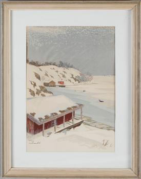 ROLAND SVENSSON, färglitografi, signerad, numrerad 169/310.