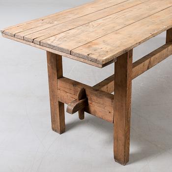 LÅNGBORD, allmoge, 1800/1900-tal.