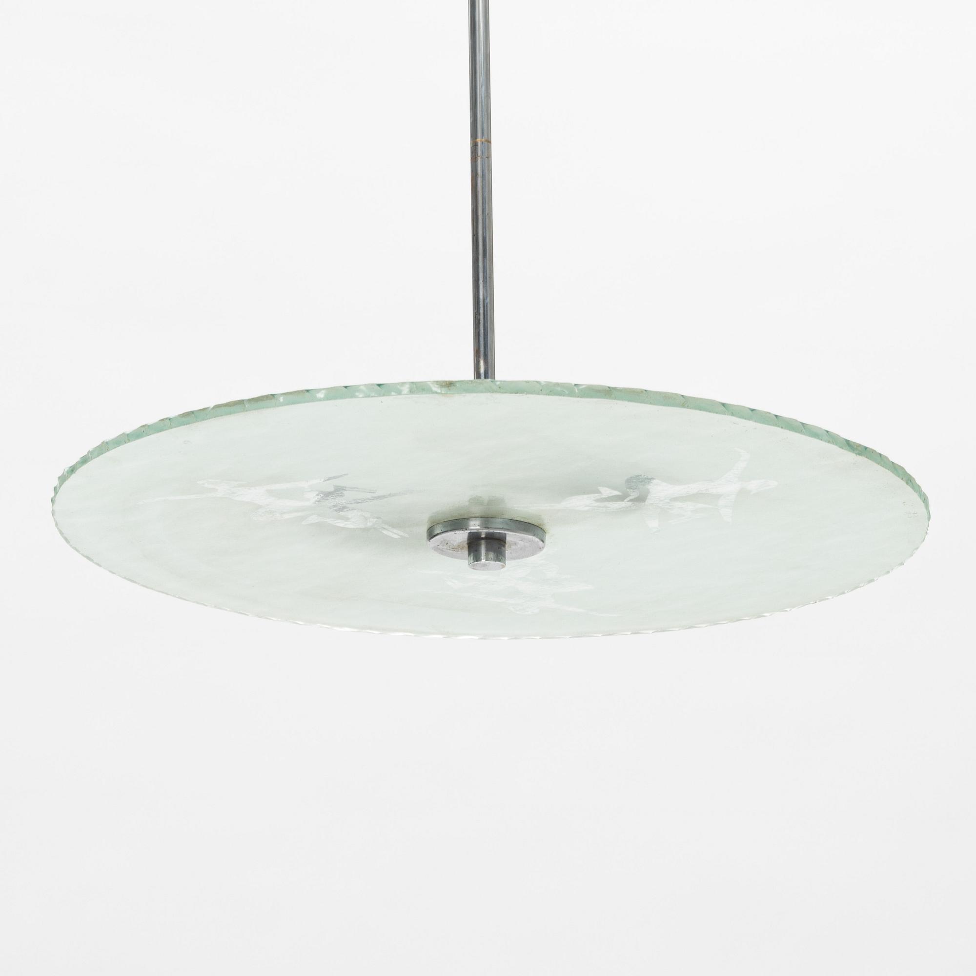 Taklampa, 1930/40-tal.