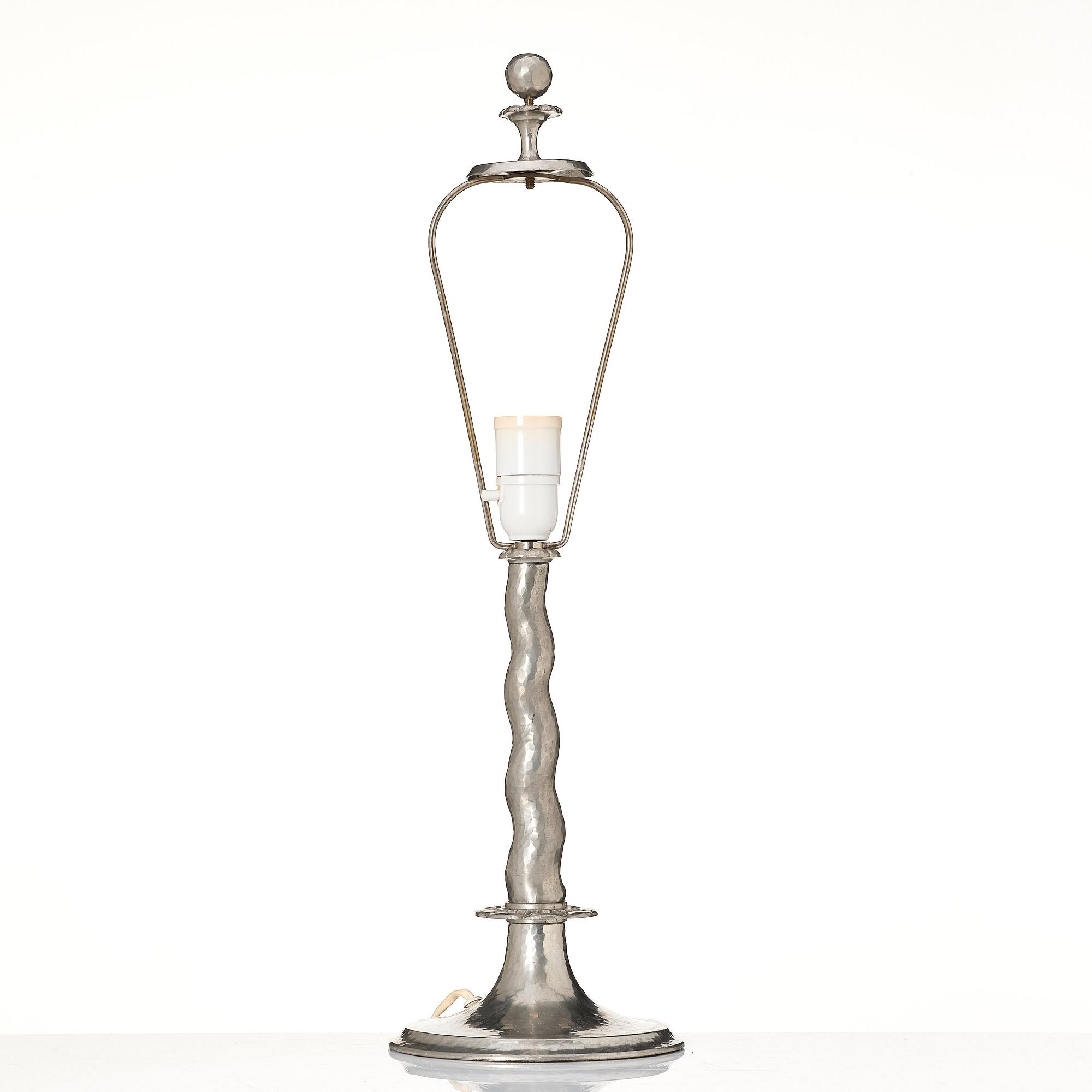 Harald Notini, a table lamp, model "6891", Arvid Böhlmarks Lampfabrik, 1920s.