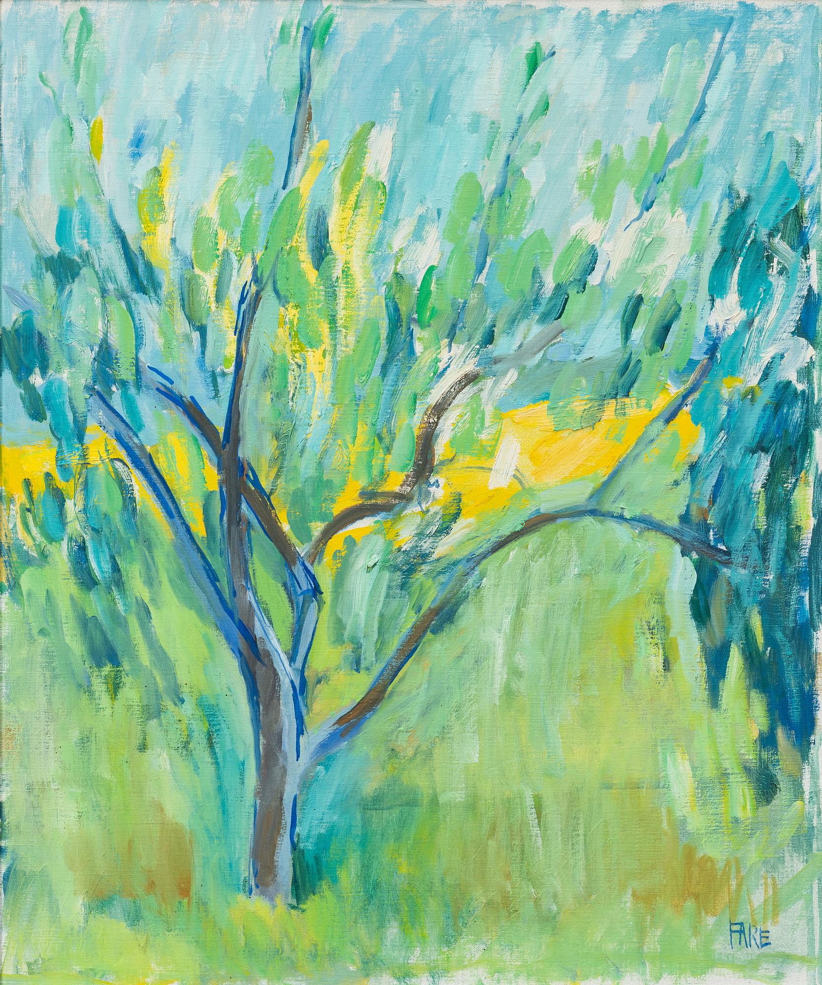 Leopold Fare, "Blomning Södra Mellby, Österlen".