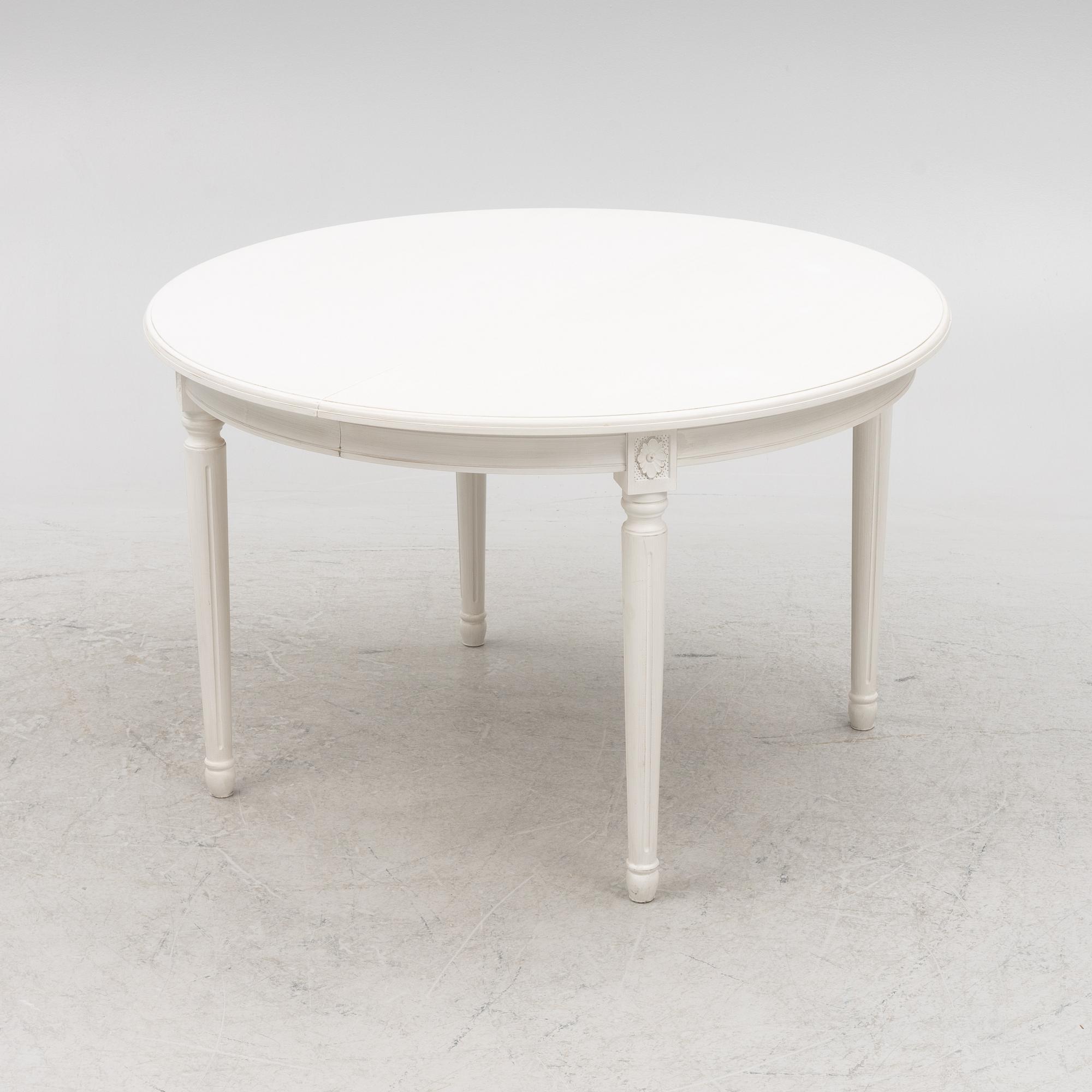 Matbord, gustaviansk stil, "Vegeholm", K.A. Roos, 2000-tal.