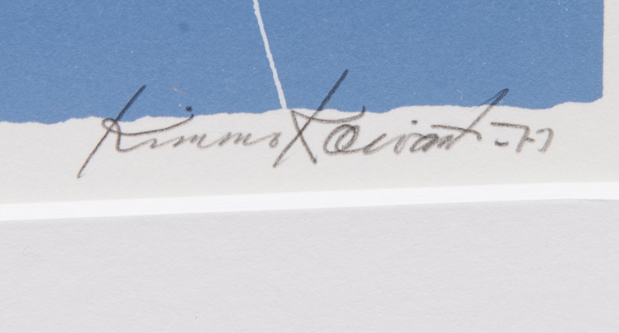 KIMMO KAIVANTO, färglitografi, signerad, daterad -79 och numrerad 29/200.