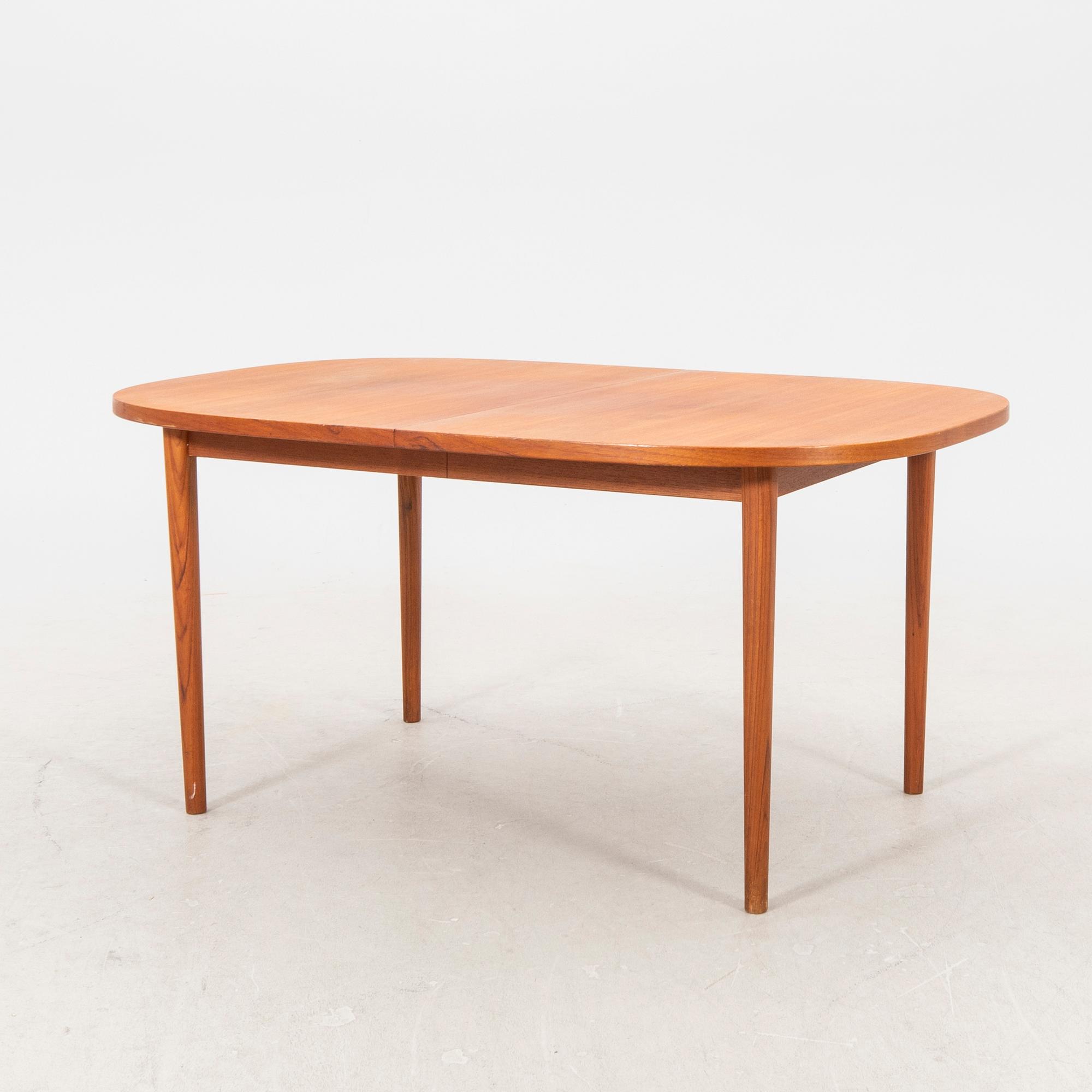 Nils Jonsson, a teak dining table, "Ove" Troed's 1960s.