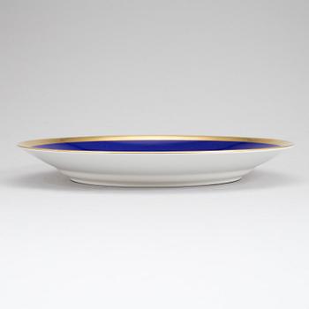 KARIN BJÖRQUIST, plates, (14 [12+2]), bone china, "Nobel Jubilee 1991"+"Nobel", Rörstrand/Gustavsberg.