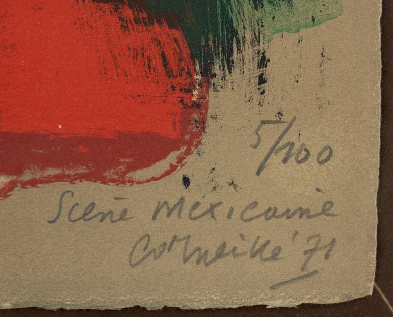 Beverloo Corneille, "Scene Mexicaine".