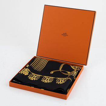 Hermès, scarf, "Les Cavaliers d'Or".