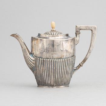 Kaffekanna, silver, 1920/30-tal.