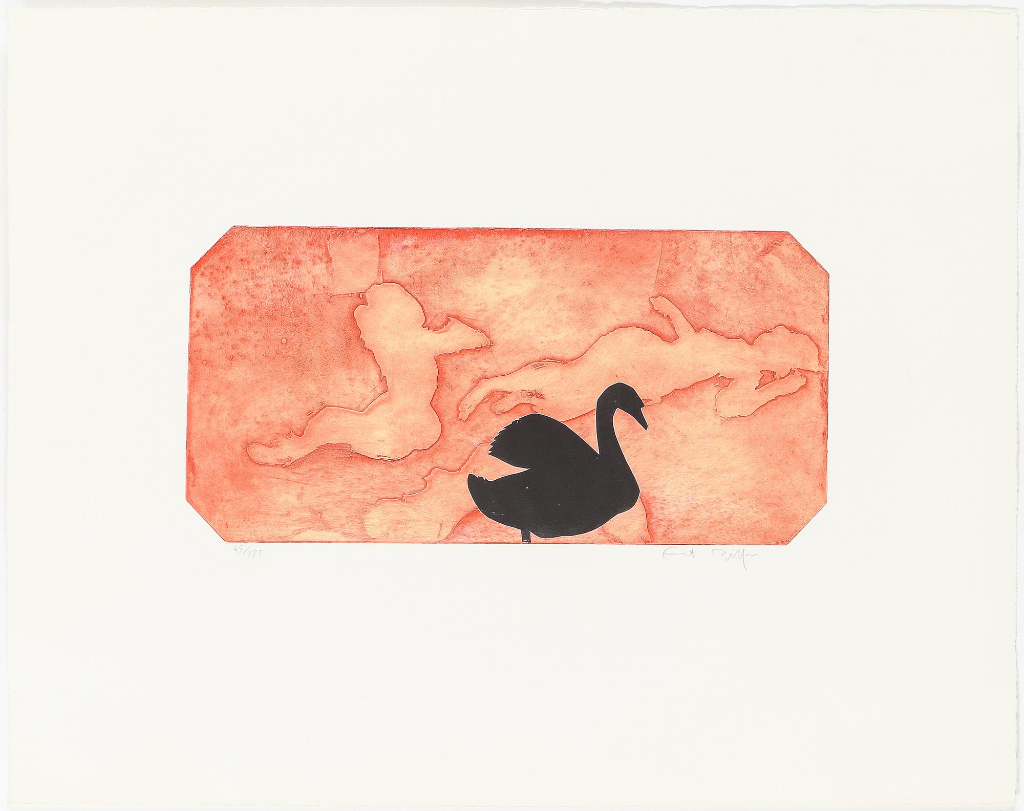 ERNST BILLGREN, färgetsning, signerad och numrerad 49/125.