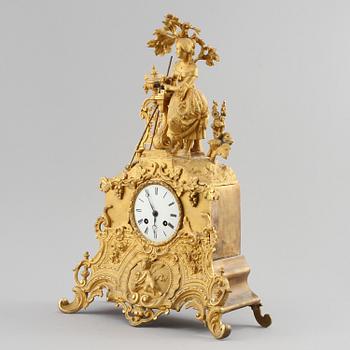 BORDSPENDYL, senempire/nyrokoko, 1800-talets andra hälft.