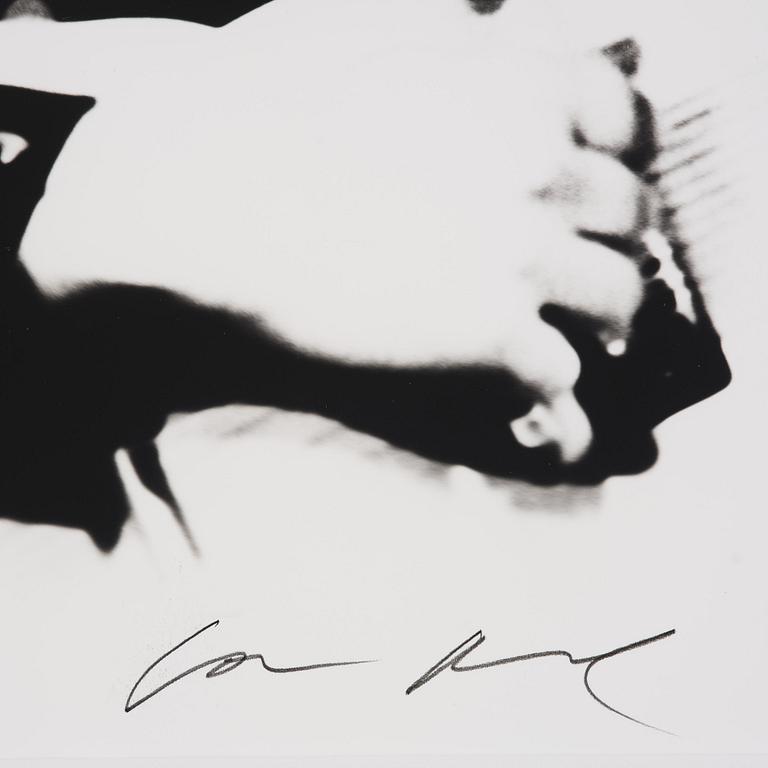 Mick Rock, "Lou Reed, 'Transformer' cover, London", 1972.