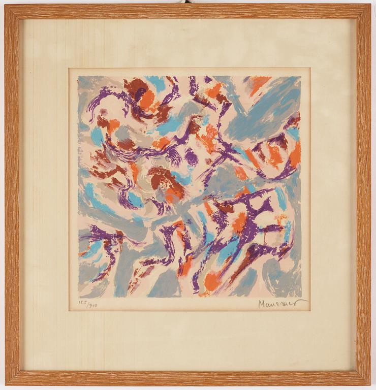 Alfred Manessier, "Printemps précoce/
Printemps rose espagnol (Amandier)".