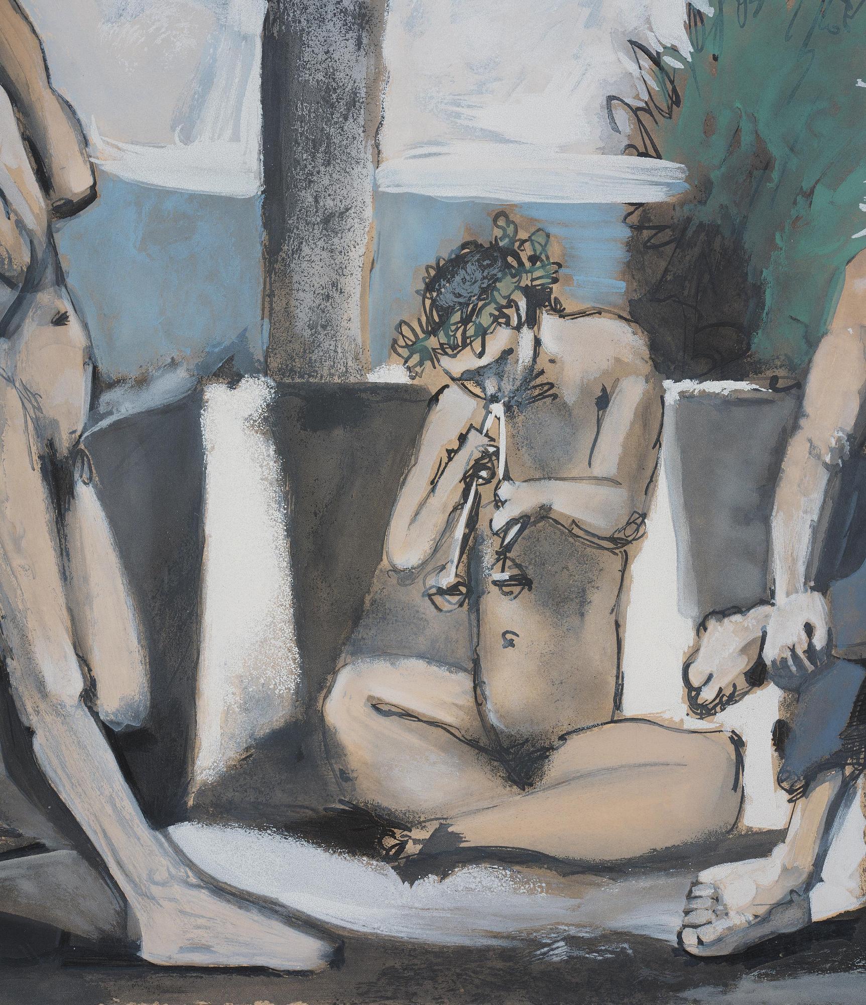 Pablo Picasso, after, "Bacchanale".