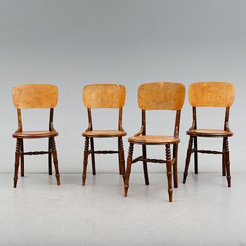 STOLAR, 4 st, Thonetmodell, 1900-talets början.
