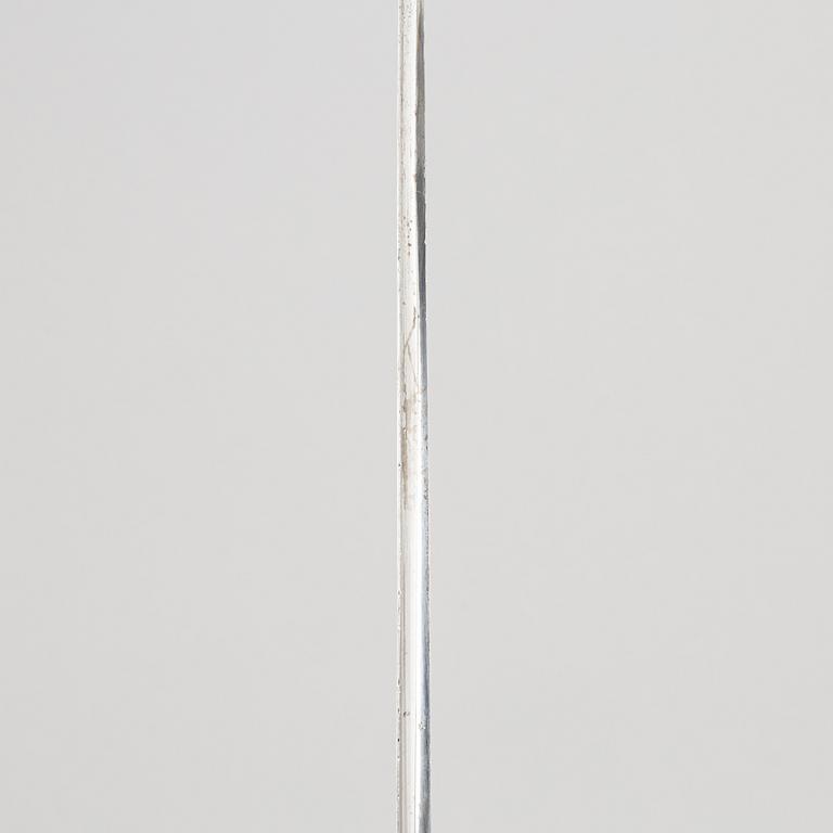 Smallsword, Swedish, 19th century, with scabbard.