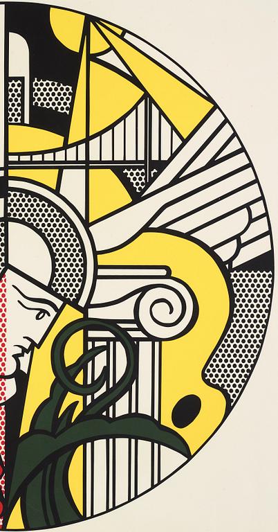 Roy Lichtenstein, "The Solomon R. Guggenheim Museum Poster".