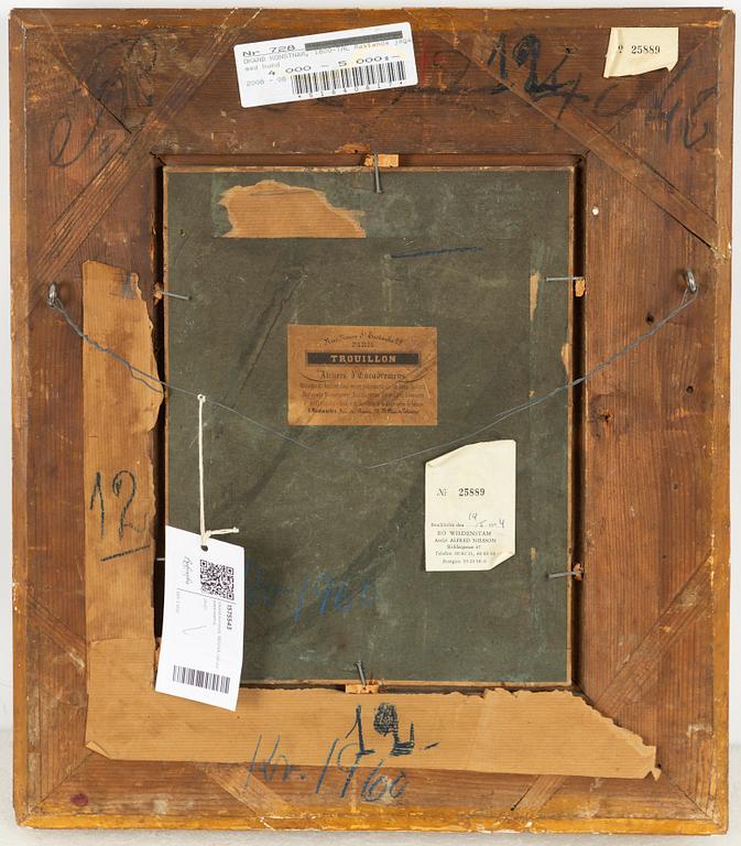 Okänd konstnär 1800-tal , Resting Hunter.