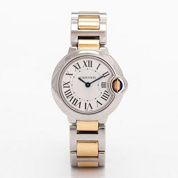 Cartier, Ballon Bleu, wristwatch, 28 mm.