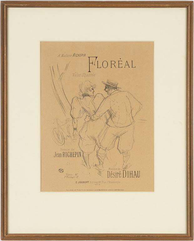 Henri de Toulouse-Lautrec, after, "Floréal".