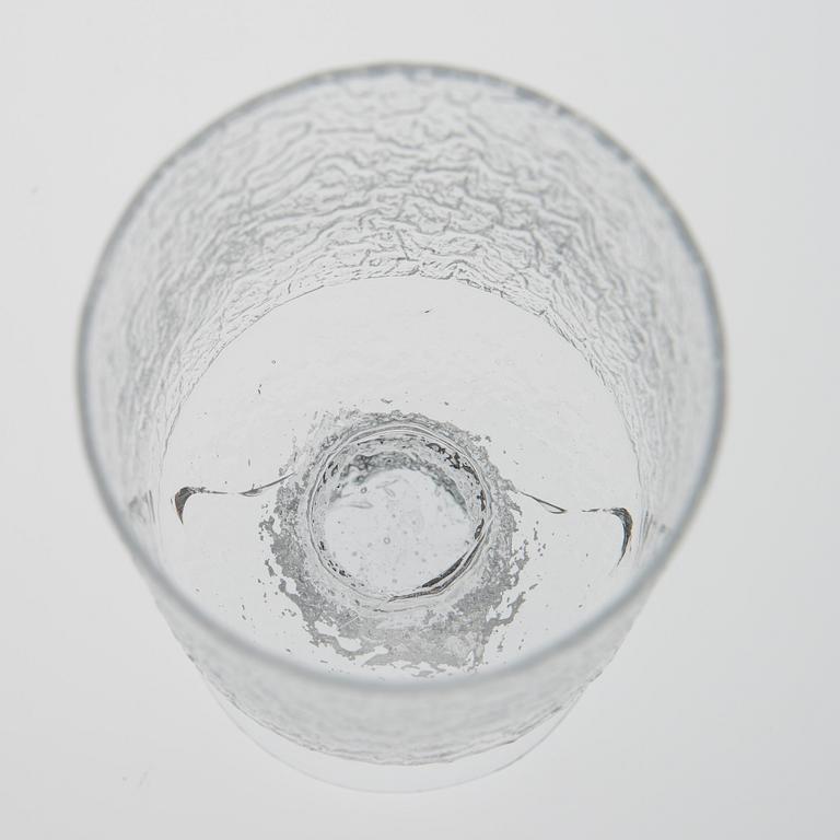 TIMO SARPANEVA, "Senaattori"-glas, 27 st, TAPIO WIRKKALA, "Paadar"-glas, 9 st, Iittala.