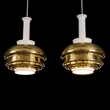 Two 'A335 B' pendant lights for Valaistustyö/ Valaisinpaja, Finland.