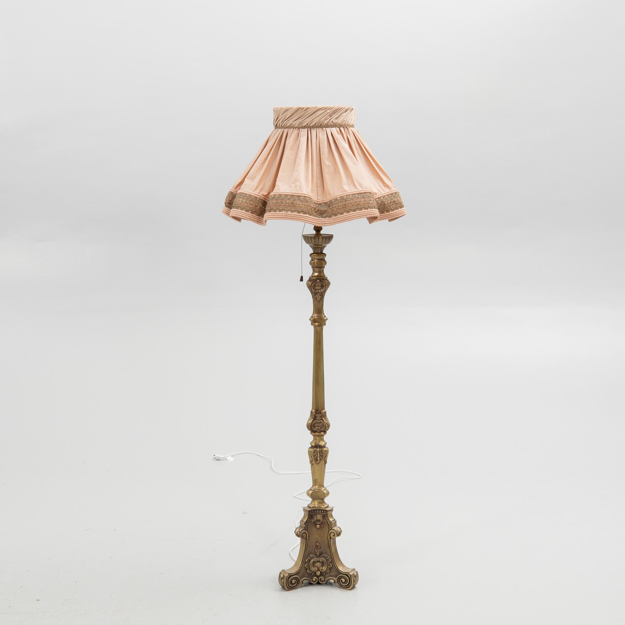Floor lamp, 20th century.