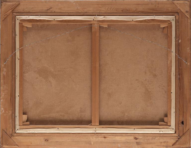 ANSHELM SCHULTZBERG, signerad A. Schultzberg, olja på duk.