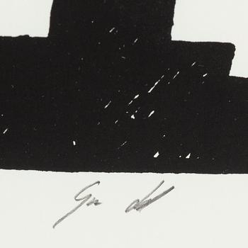 GUNNAR LUNDKVIST, silk  screen, signed in pencil.