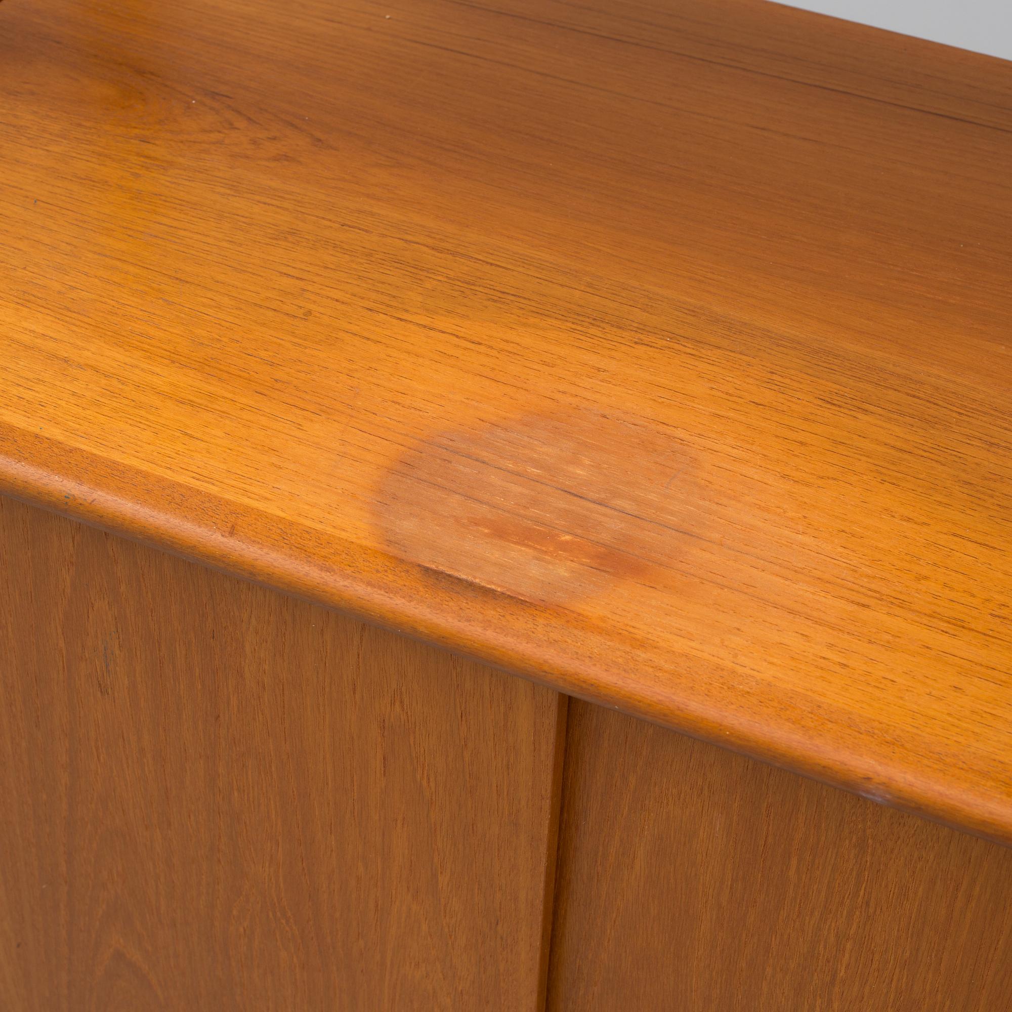BOKHYLLA, teak, 1950/60-tal.