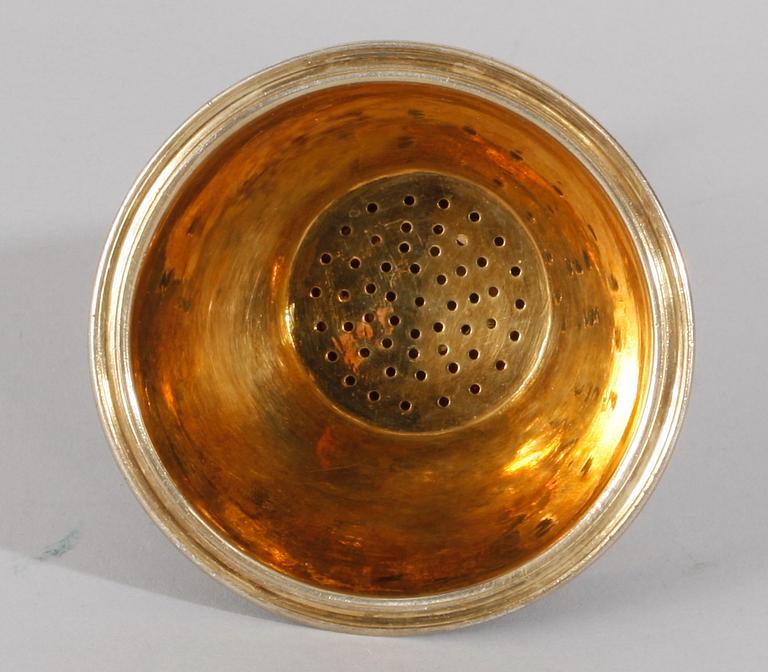 VINSIL, silver, Gustaf Möllenborg, Stockholm 1833.