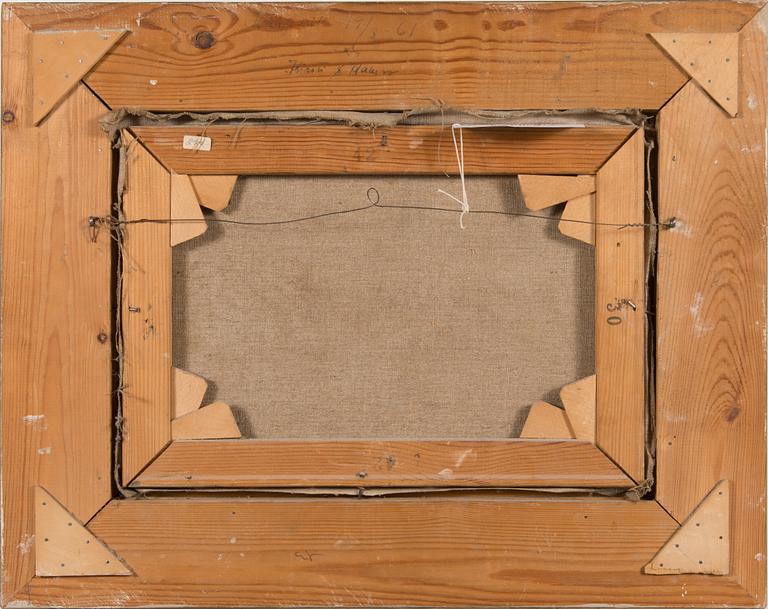 Erkki Kosonen, oil on canvas, signed.