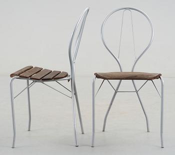 TRÄDGÅRDSSTOLAR, "Pia" Tore Ahlsén, Gärsnäs, 1900/2000-tal, formgivna 1942.