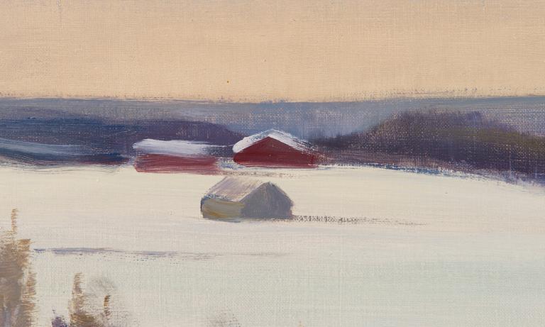 Eero Nelimarkka, Vinterlandskap.
