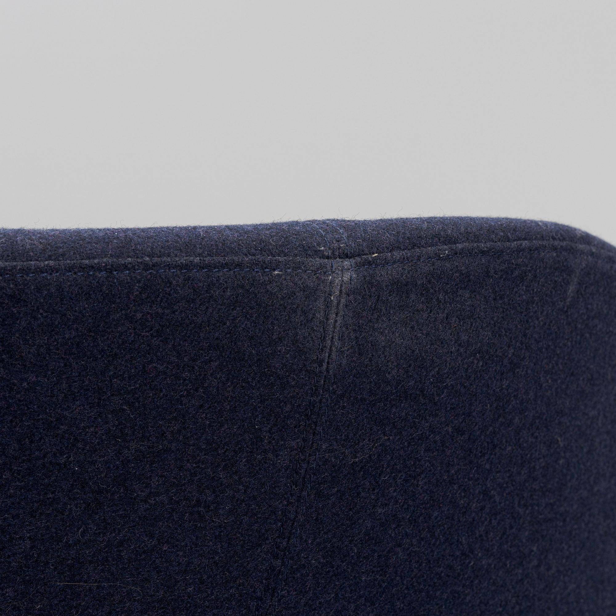 UN Studio/Ben van Berkel, a 'Seating Stones' armchair with a foot stool, Walter Knoll.