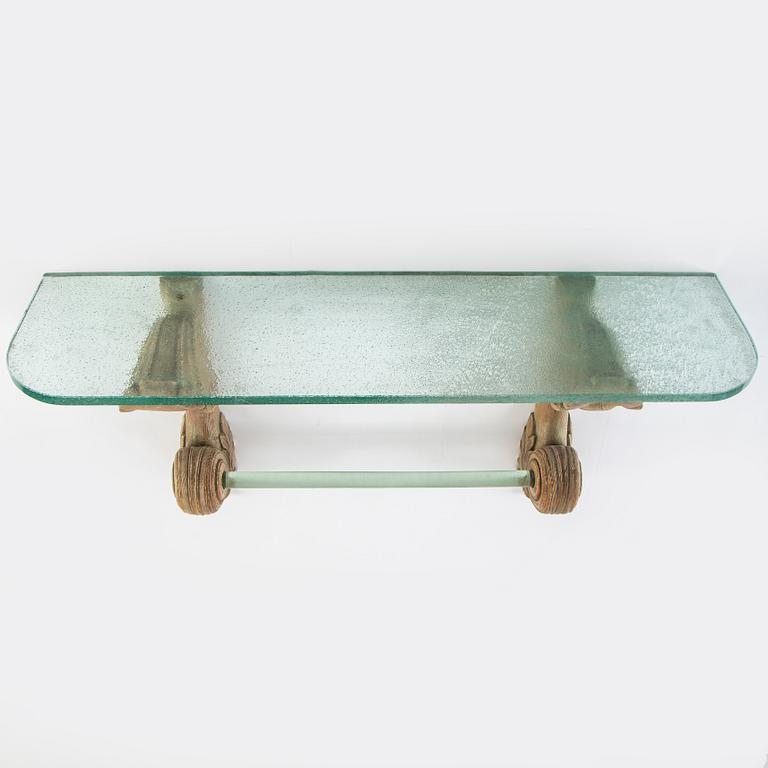 SPEGEL MED KONSOLBORD, Swedish Modern, 1940-tal.
