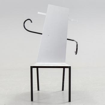 A 'Tio Pepe' chair, designed by 1988 by Javier Mariscal and Pepe Cortes.