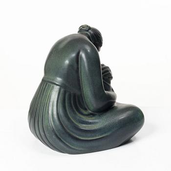 Gunnar Nylund, Sculpture, flintware, Rörstrand.