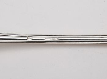 MATBESTICK, 27 delar, nysilver, Christofle, Paris tidigt 1900-tal.