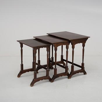 SATSBORD, 3 delar, engelsk stil, 1900-talets andra hälft.