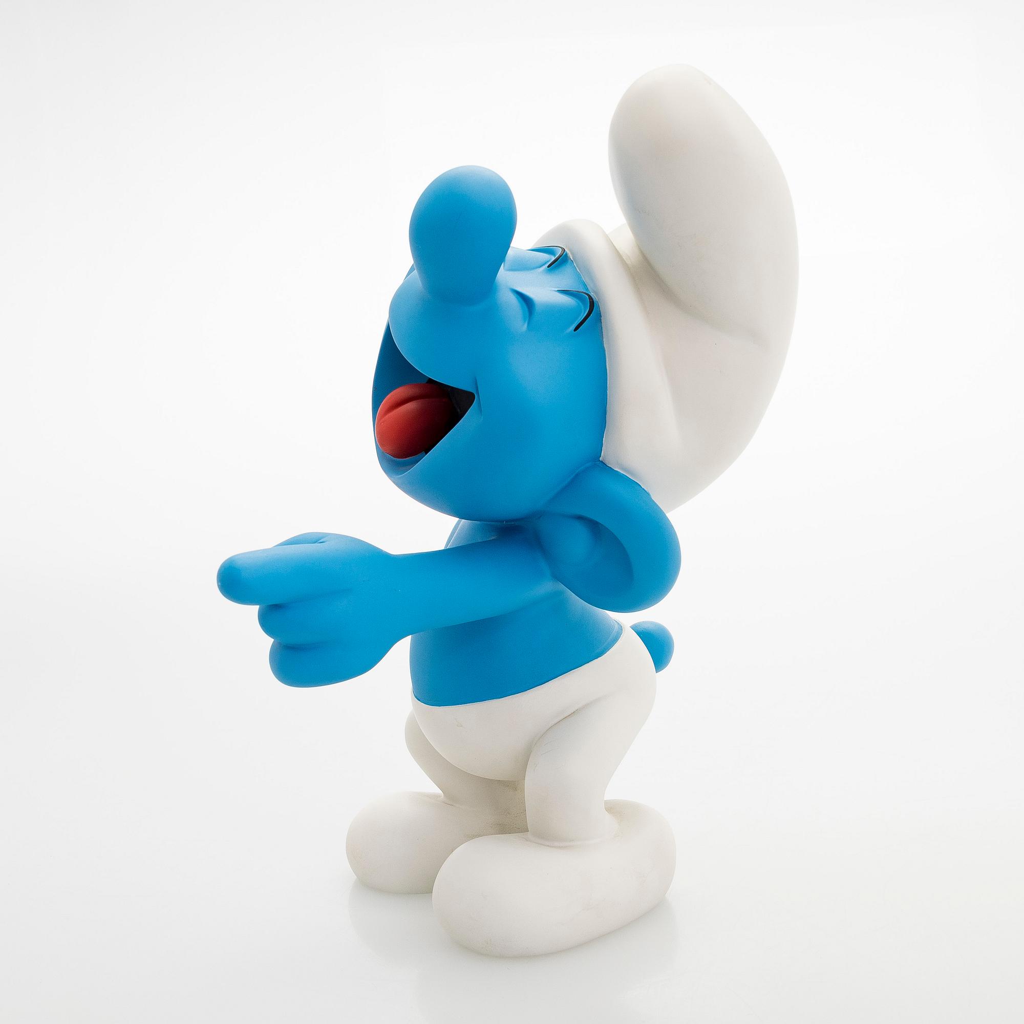 Leblon-Delienne, sculpture, “Smurf”, France, 1997.