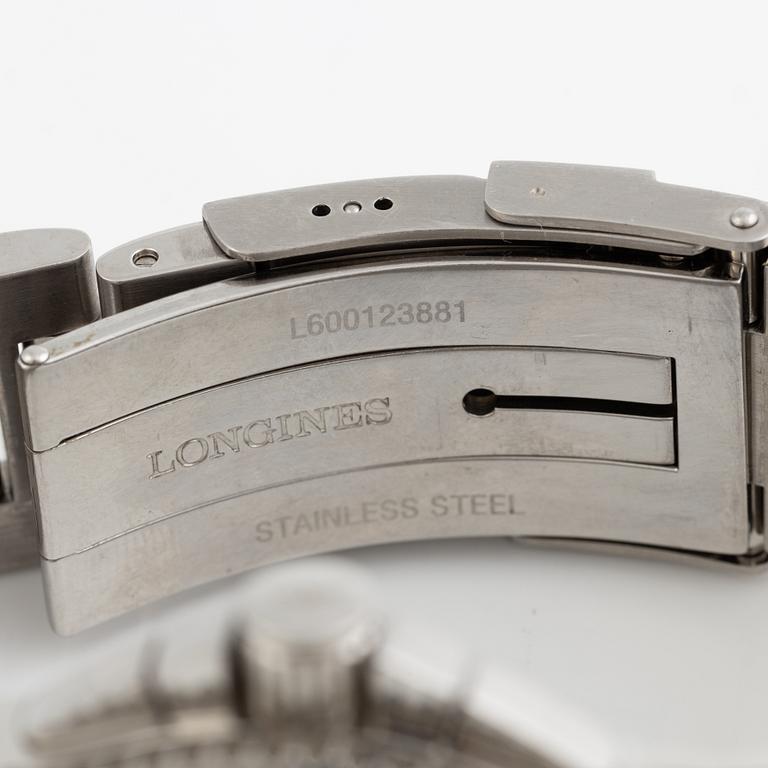 Longines, Hydro Conquest, chronograph, wristwatch, 41 mm.