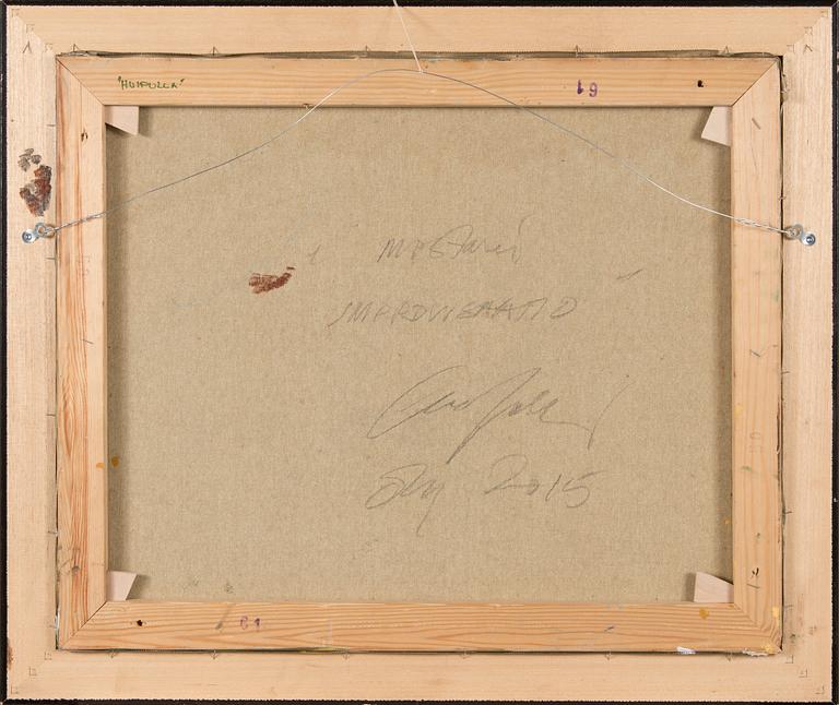 OLLI JOKI, oil on canvas, signed and dated 2015.