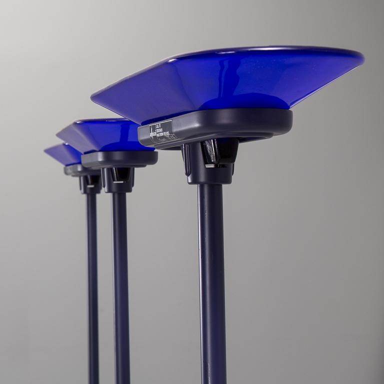 Three "Jill 380" uplights by Arteluce, late 20th century.